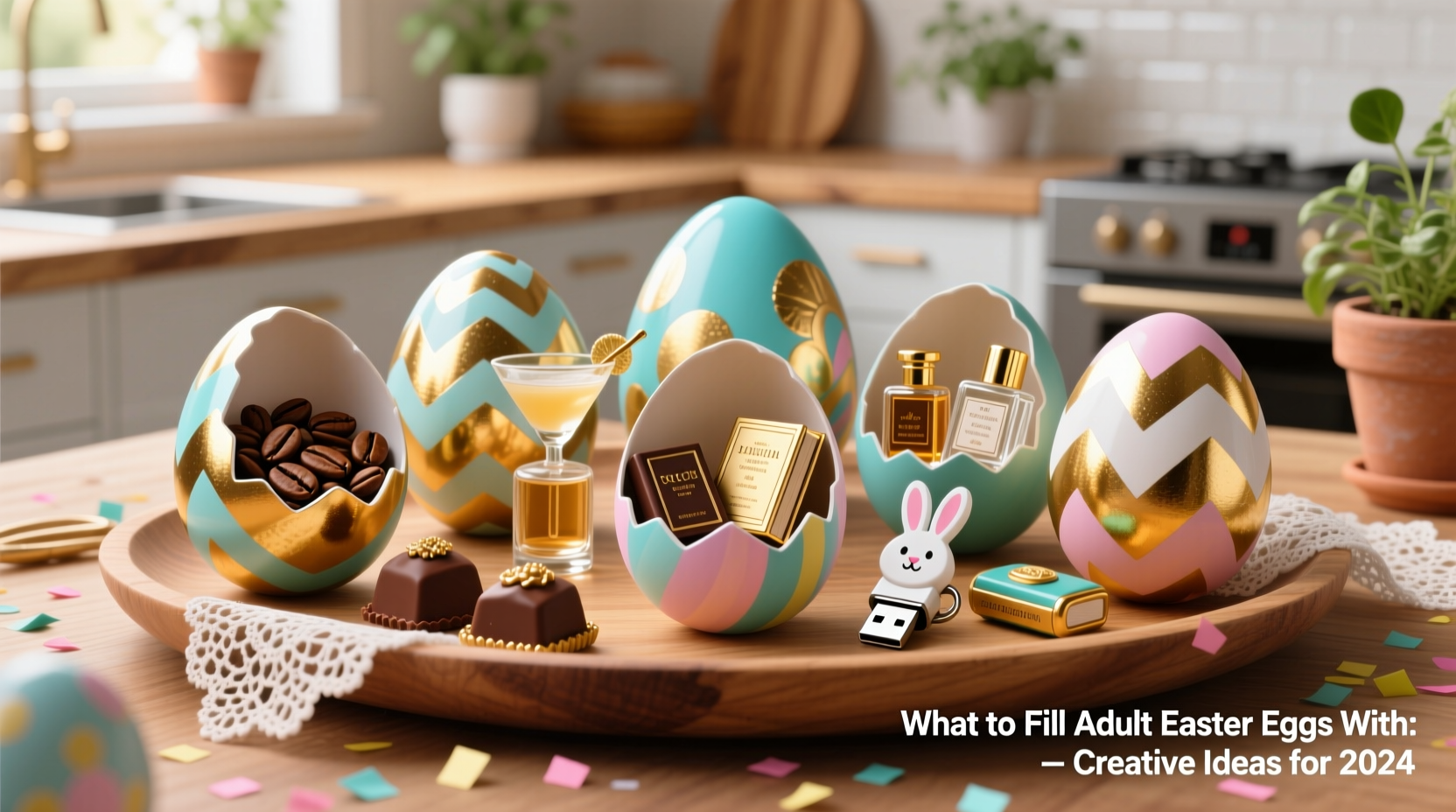 what to fill adult easter eggs with