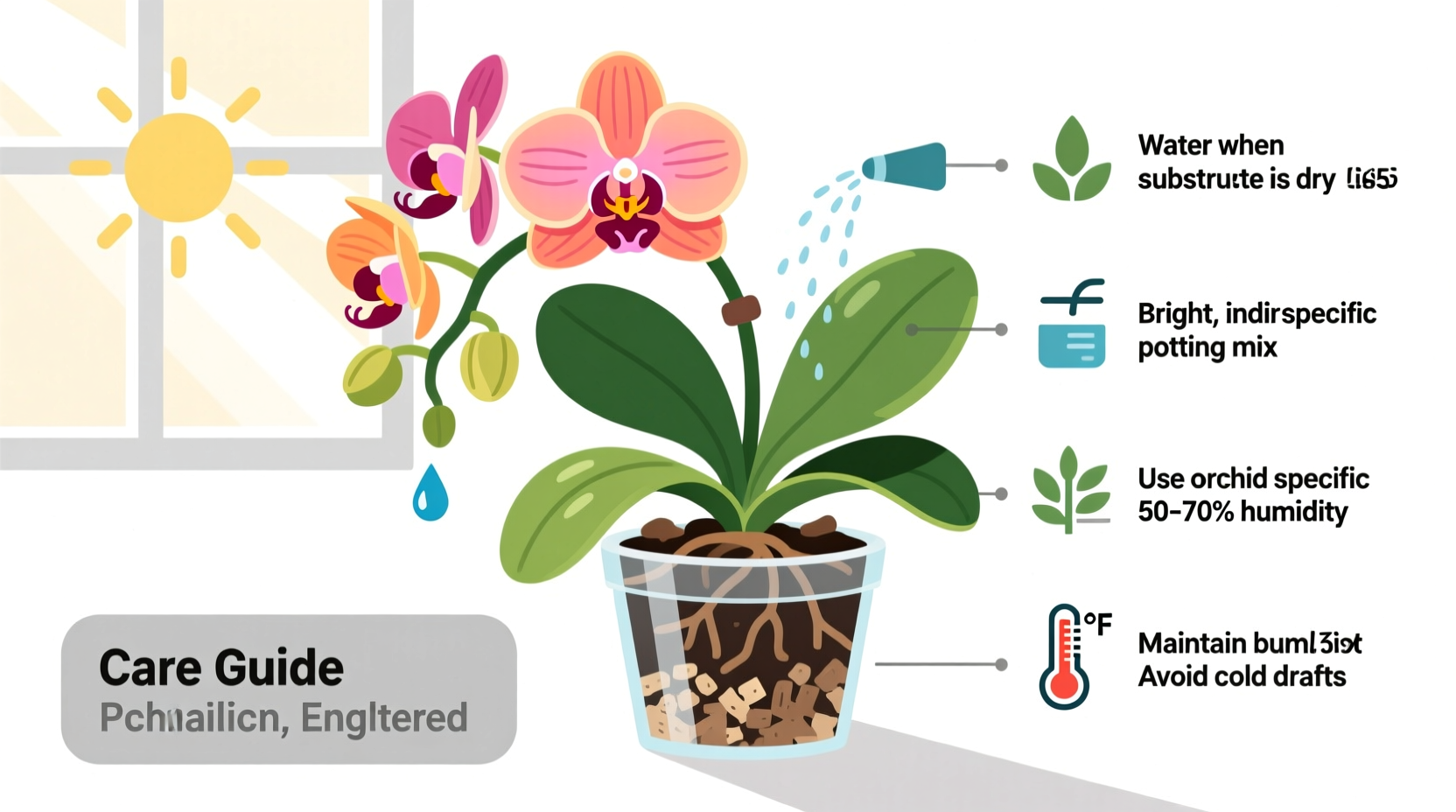 how to care for a phalaenopsis orchid plant