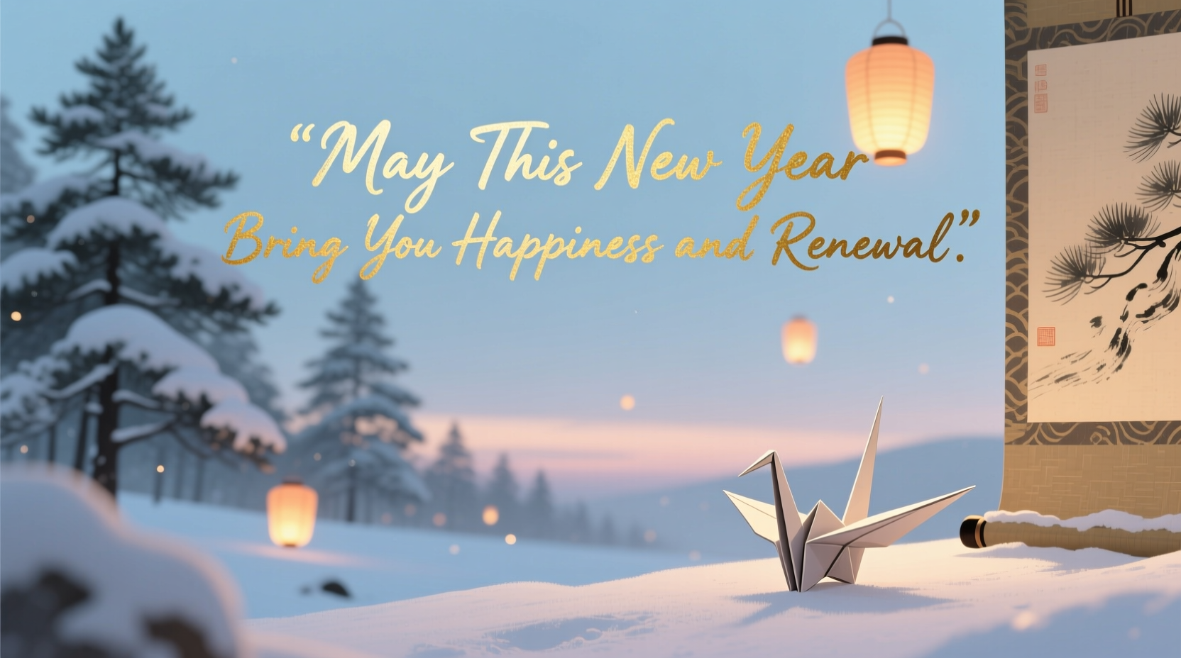 may this new year brings you lots of happiness