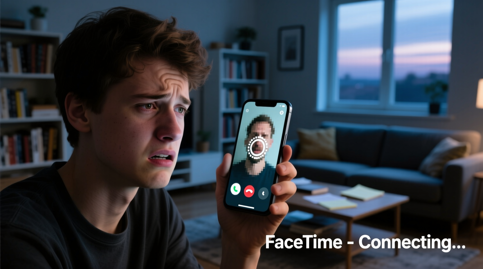 facetime troubles why cant i see the other person