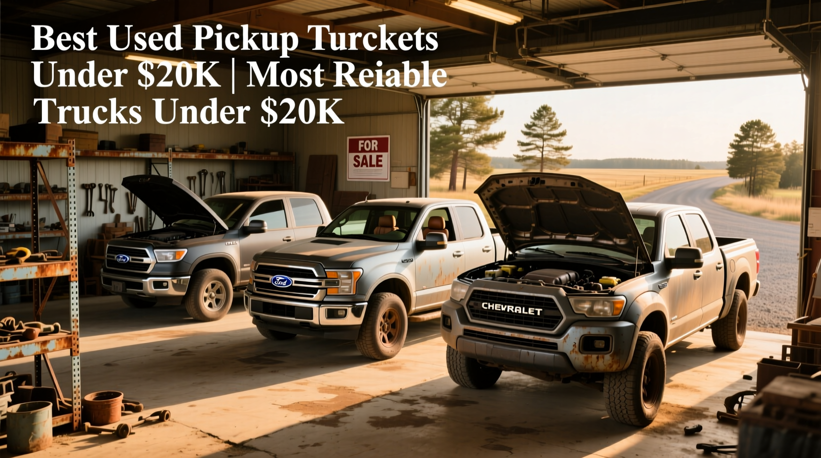 Used Pickup Trucks Under $20,000 Guide