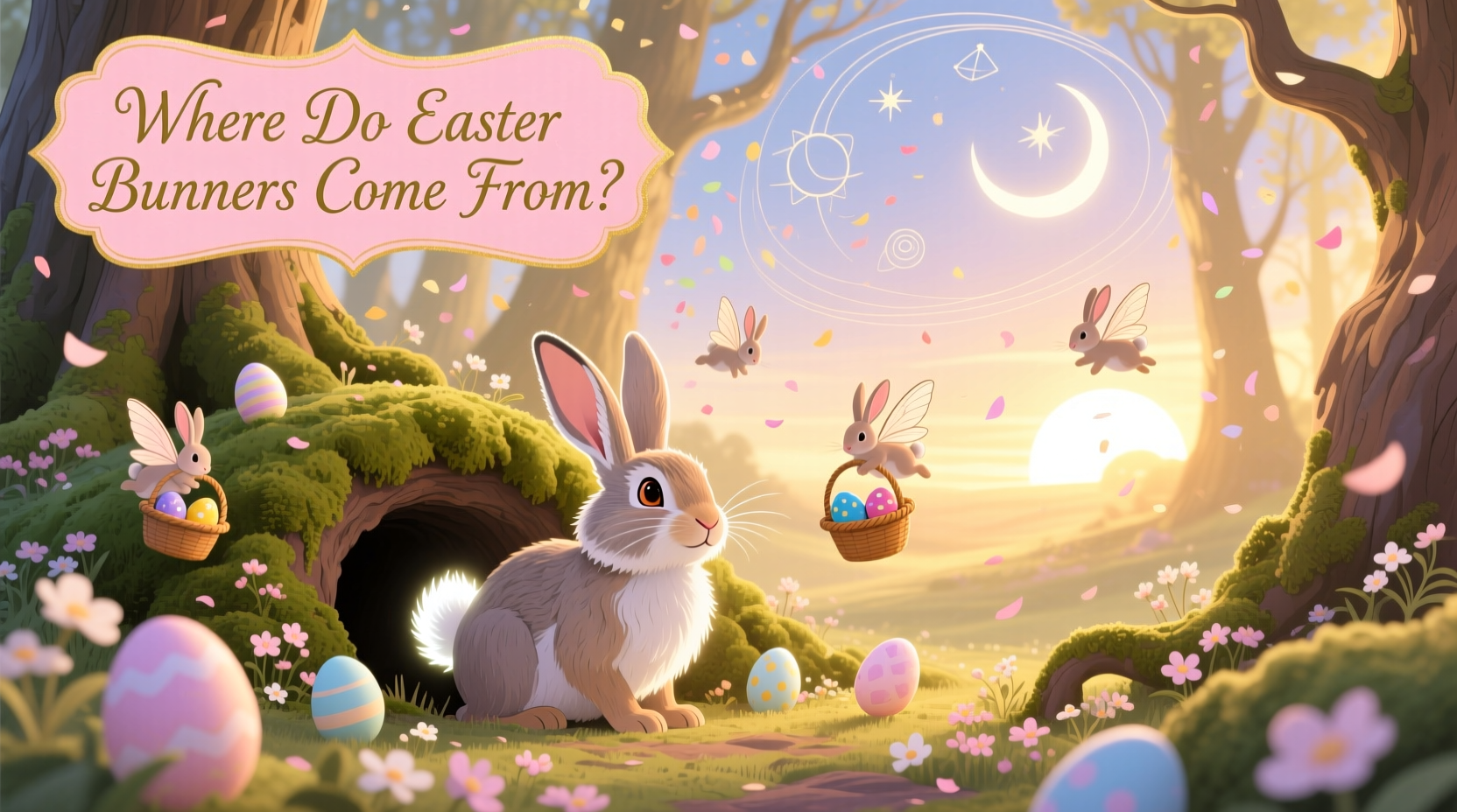where do bunnies come from in easter