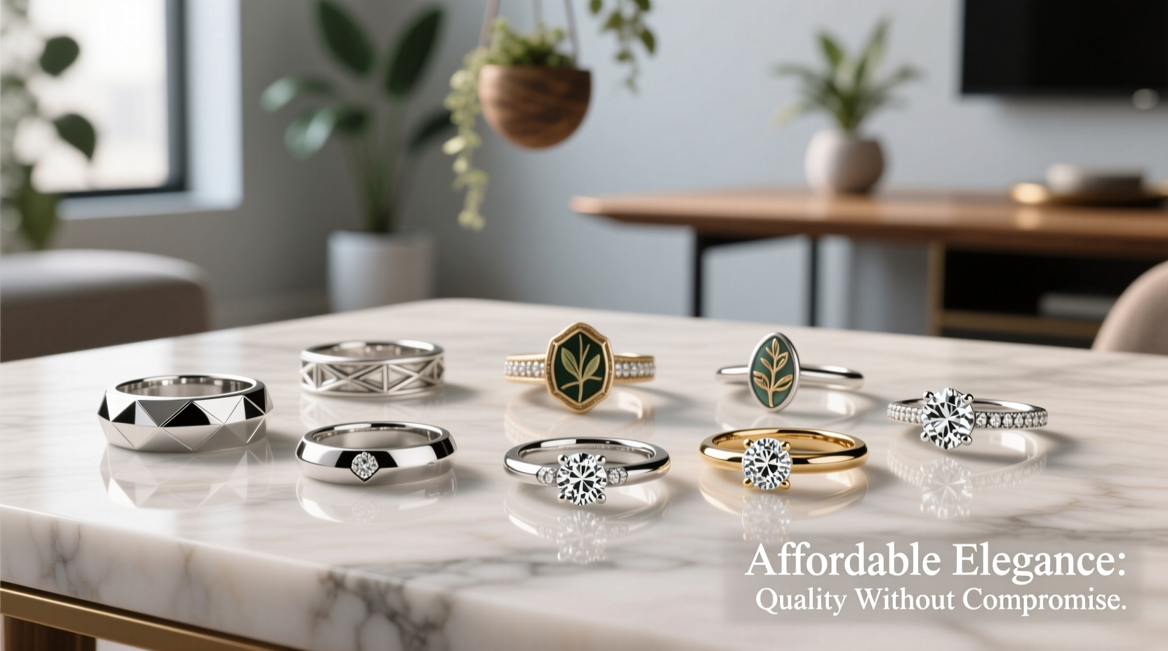 how to find affordable and stylish rings online without compromising quality