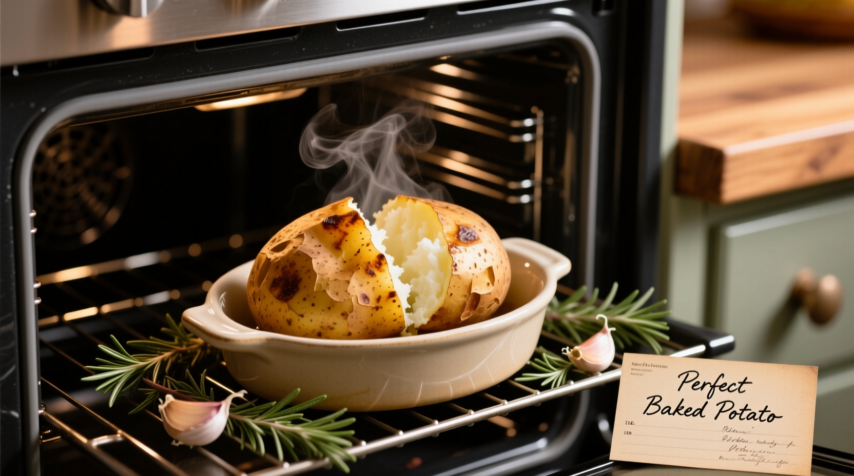 Perfect Baked Potato Oven Recipe: Crispy Skin Every Time