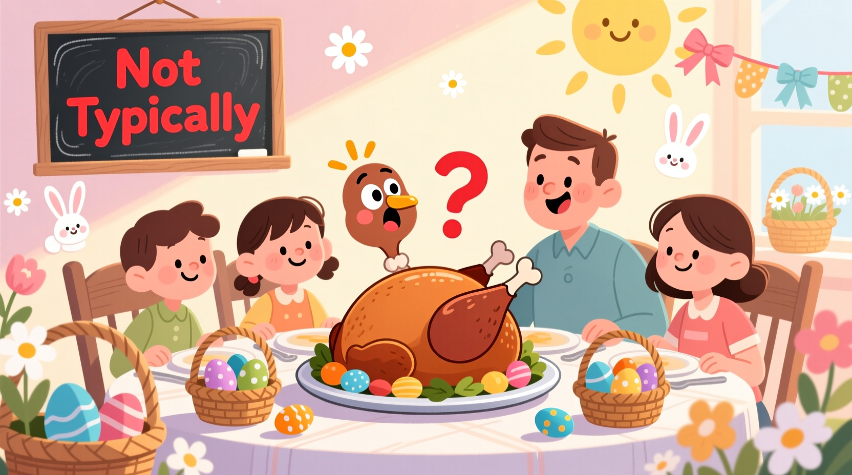 do people eat turkey on easter
