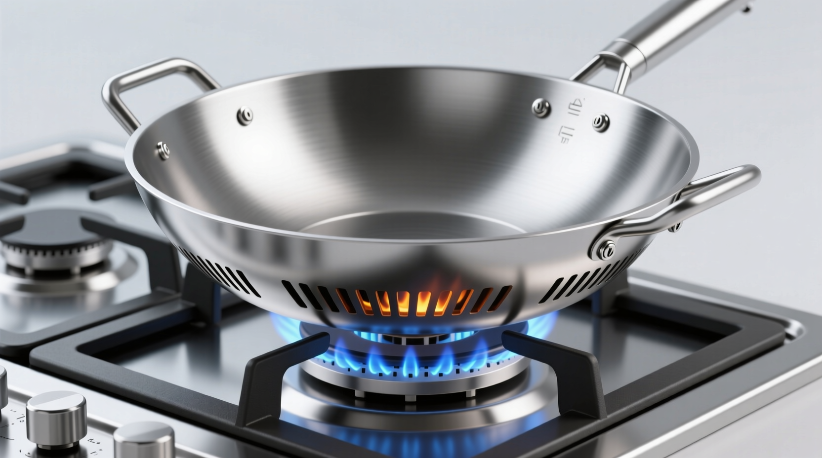 modify a wok ring to better fit a gas range