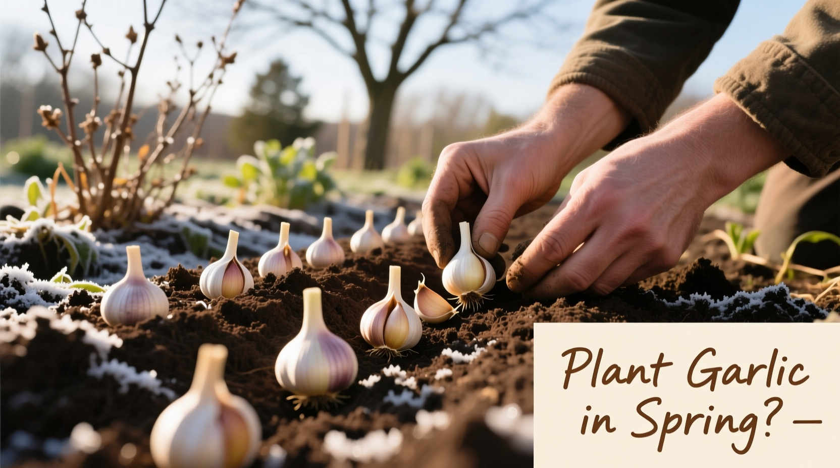 Can You Plant Garlic in Spring? Complete Growing Guide