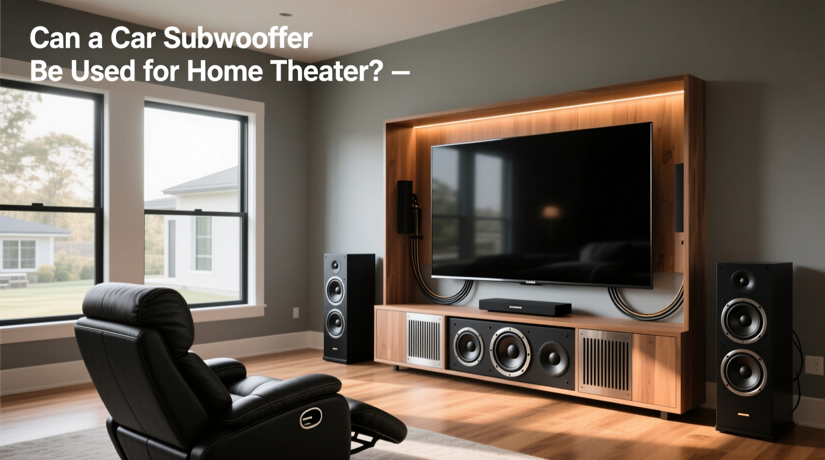 Can a Car Subwoofer Be Used for Home Theater? A Practical Guide