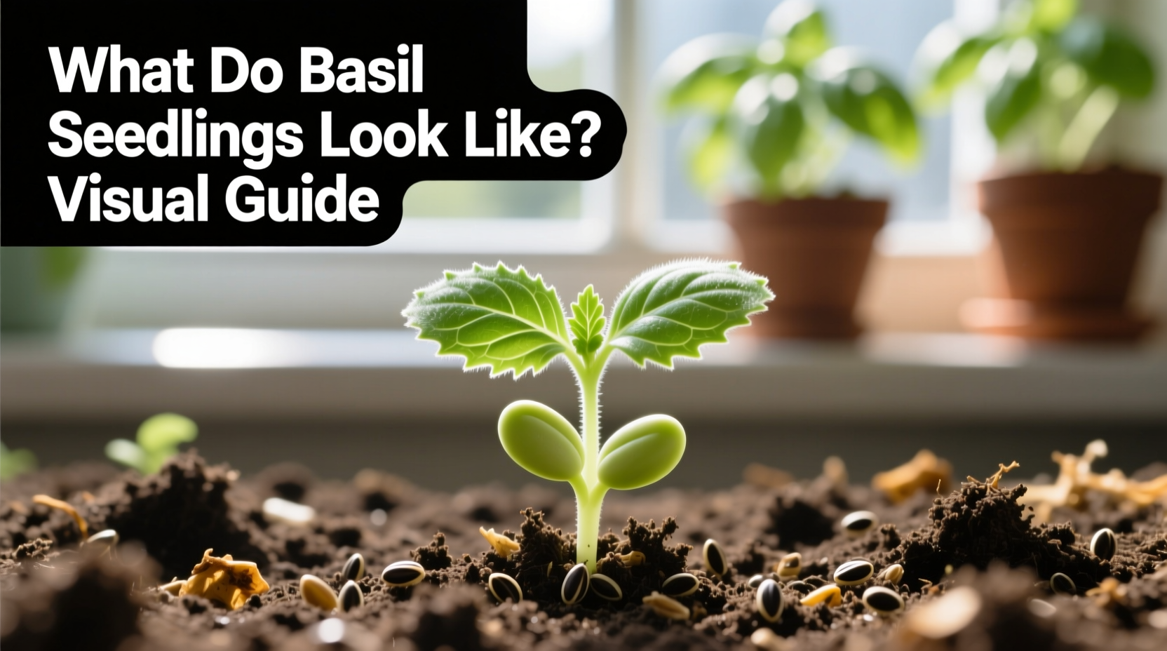 What Do Basil Seedlings Look Like? Visual Guide
