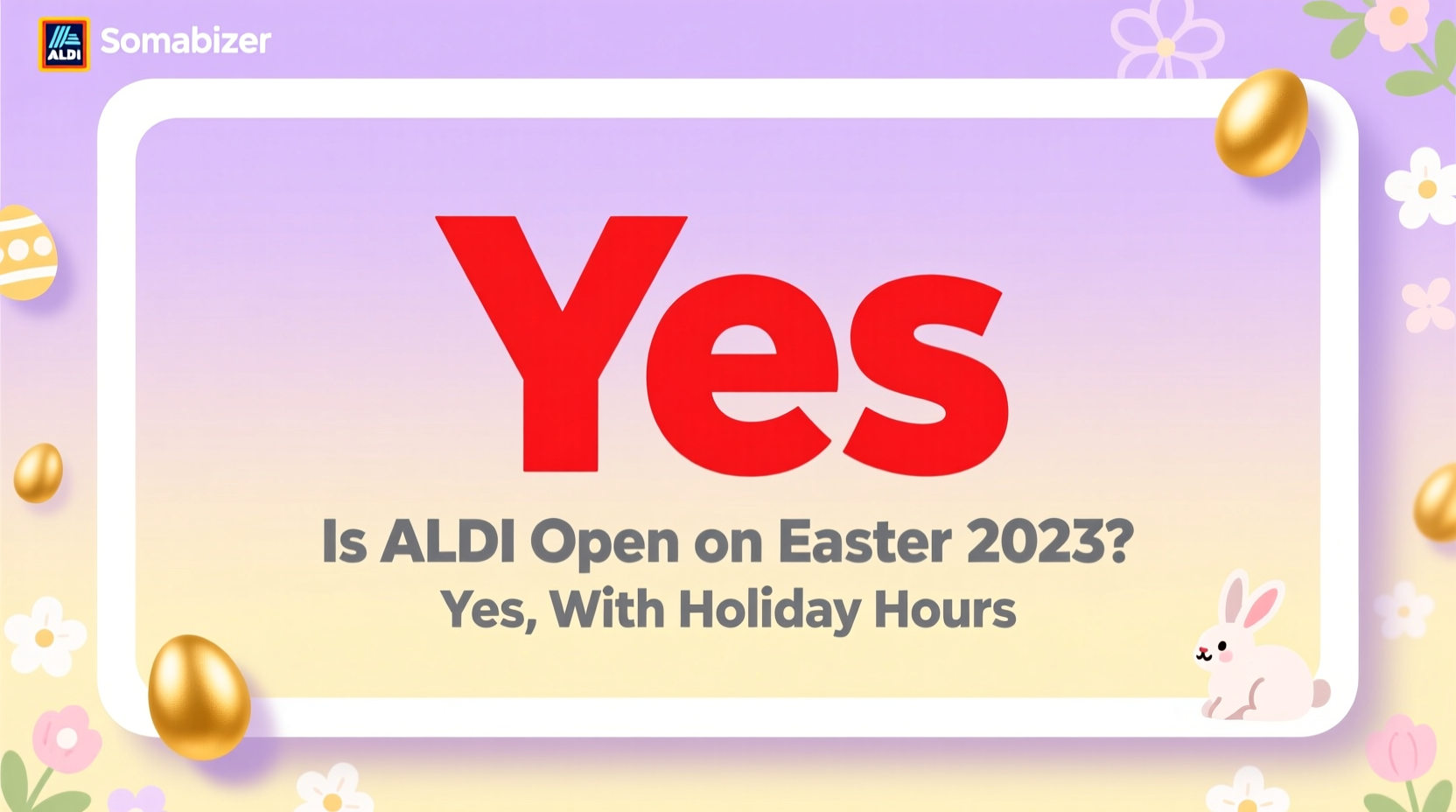 is aldi open on easter 2023