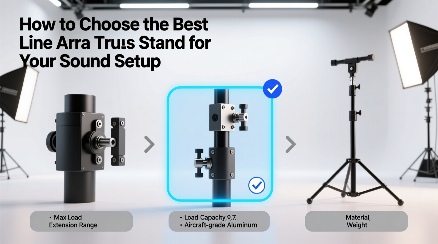 line array truss stand