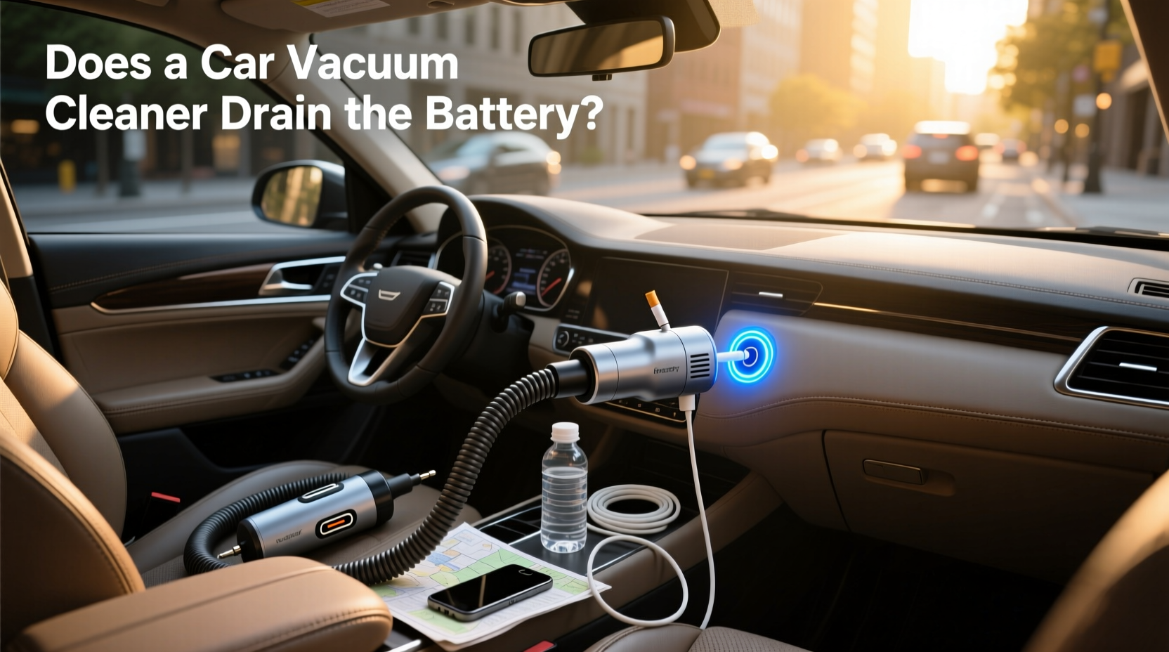 How to choose power adapter for car vacuum cleaner,Does car vacuum cleaner drain the battery?