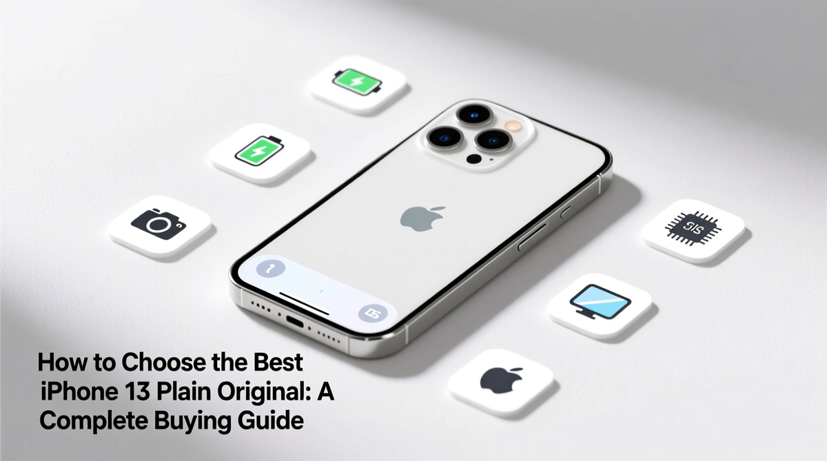How to Choose the Best iPhone 13 Plain Original: A Complete Buying