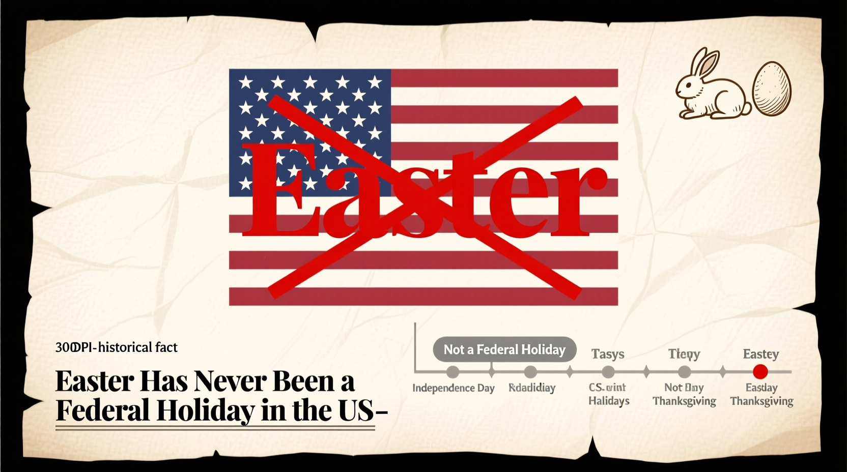did easter used to be a federal holiday