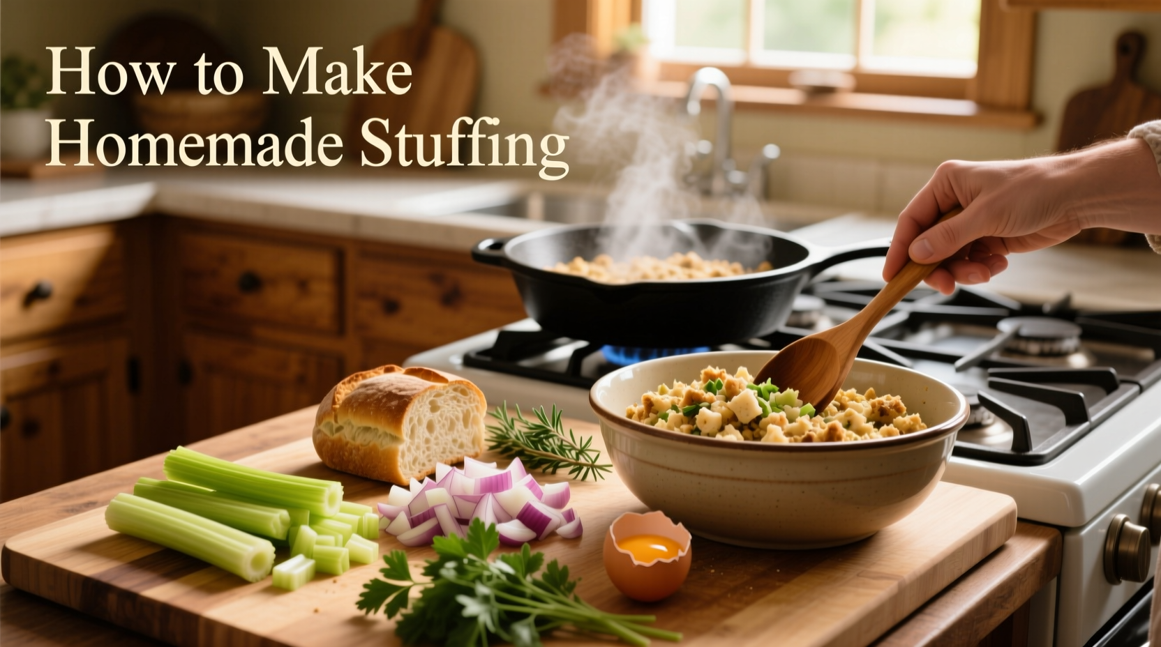 how do you make homemade stuffing