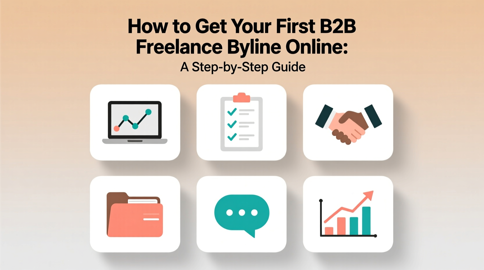 how to get your first b2b freelance byline online