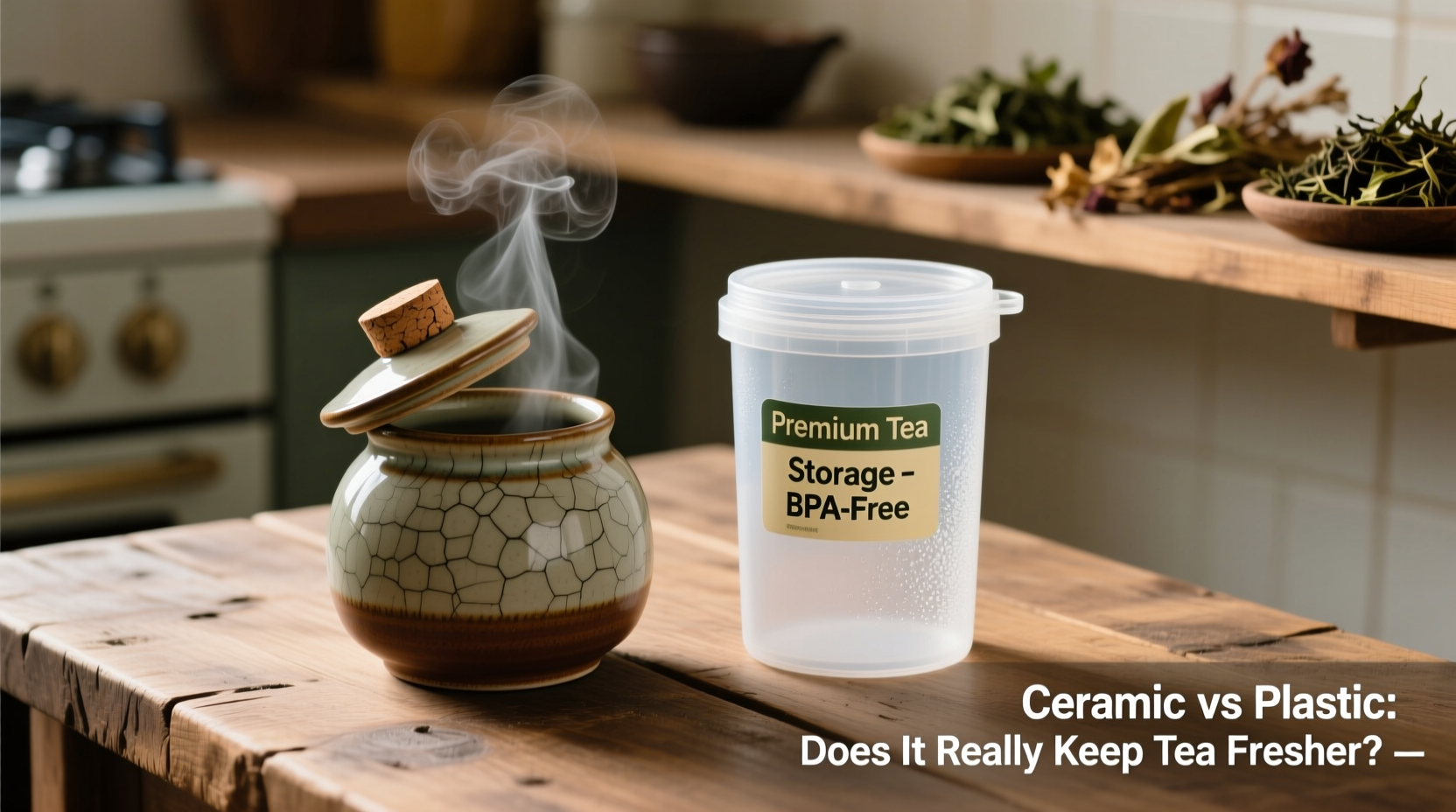 ceramic vs plastic tea canisters does it really keep your tea fresher or is it just hype