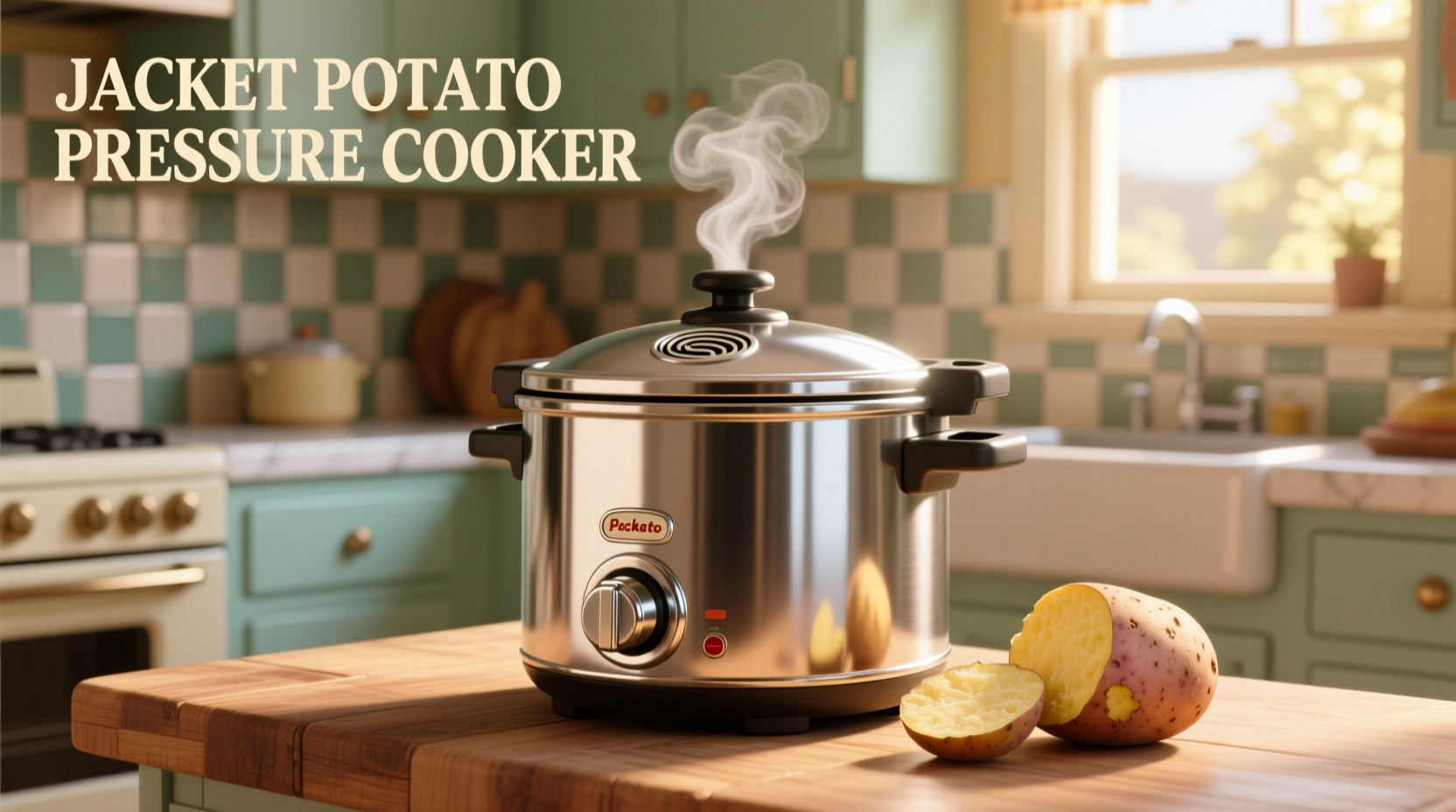 Perfect Jacket Potatoes in Pressure Cooker: 15-Minute Method