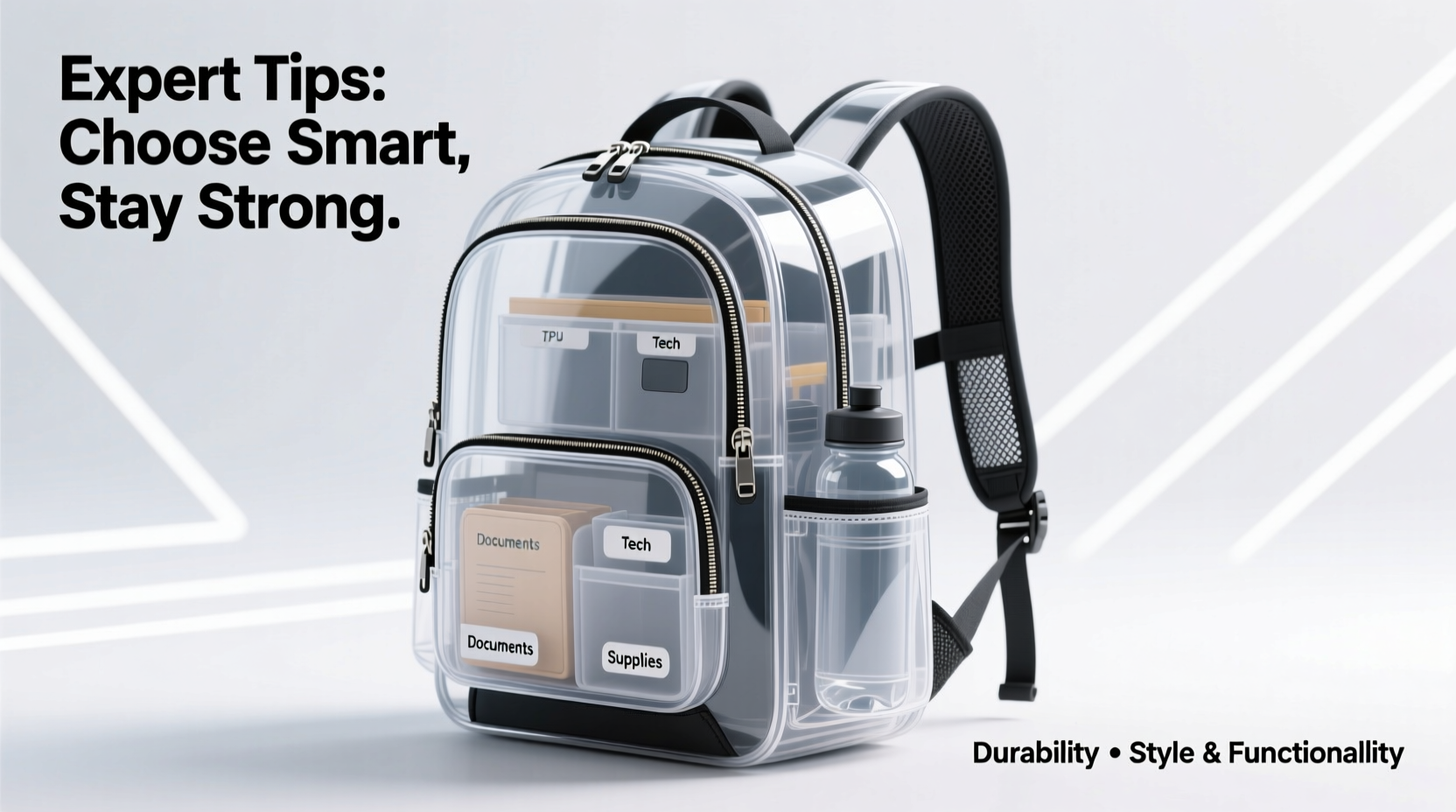 expert tips for choosing the perfect transparent backpack for school durability style and functionality explained