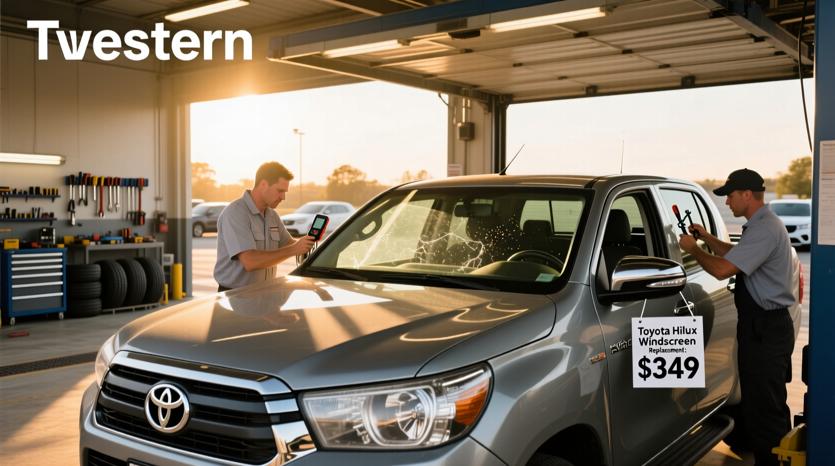 How much does a Toyota Hilux windscreen cost to replace?