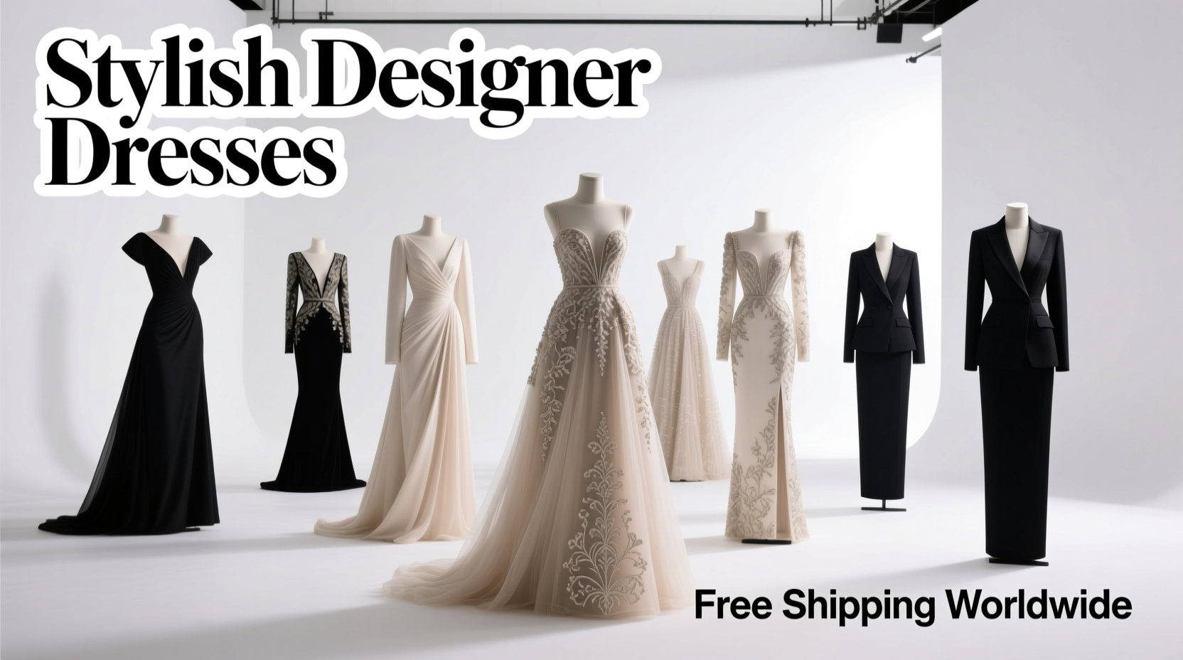 how to easily find stylish designer dresses with free shipping online