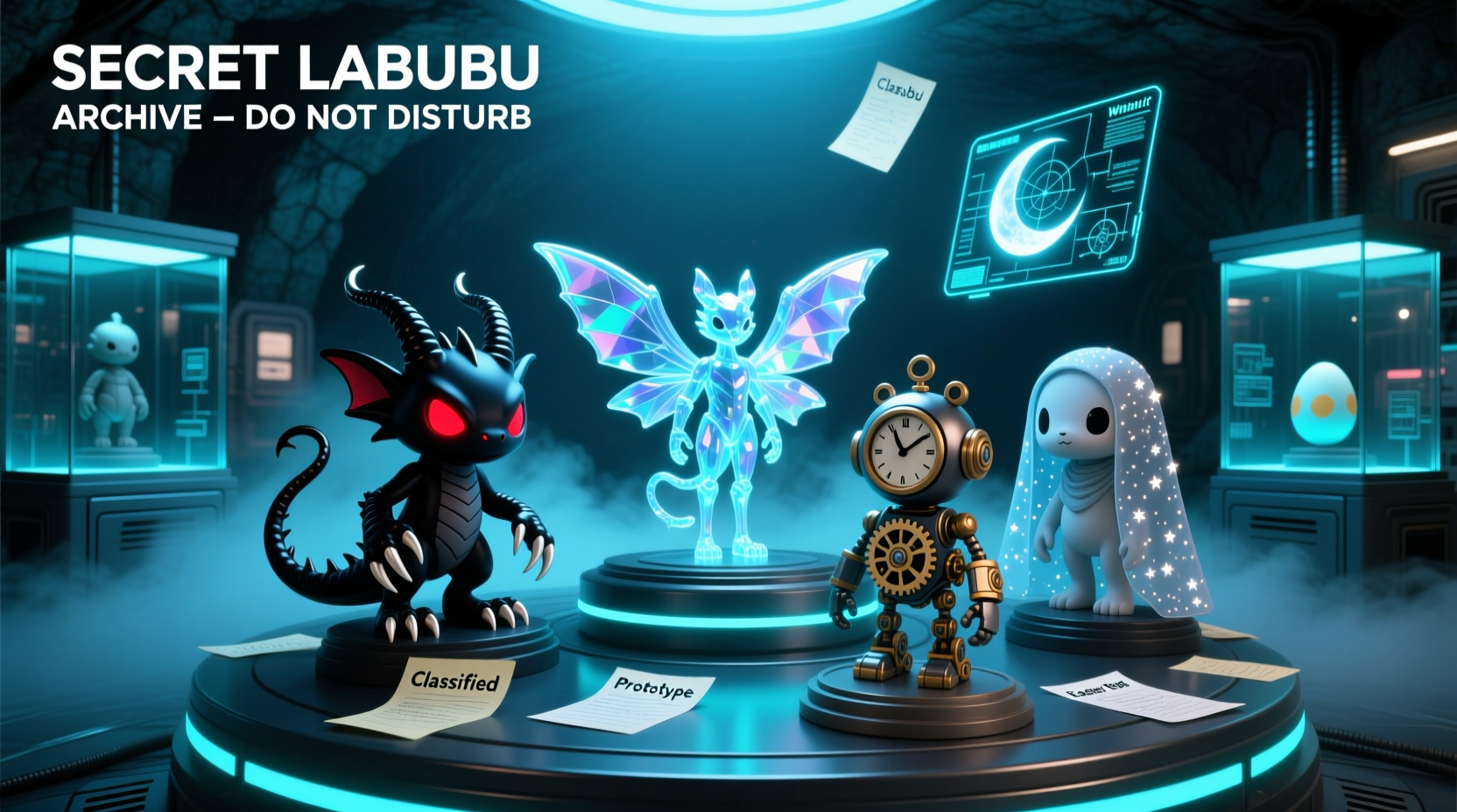 what are all the secret labubu