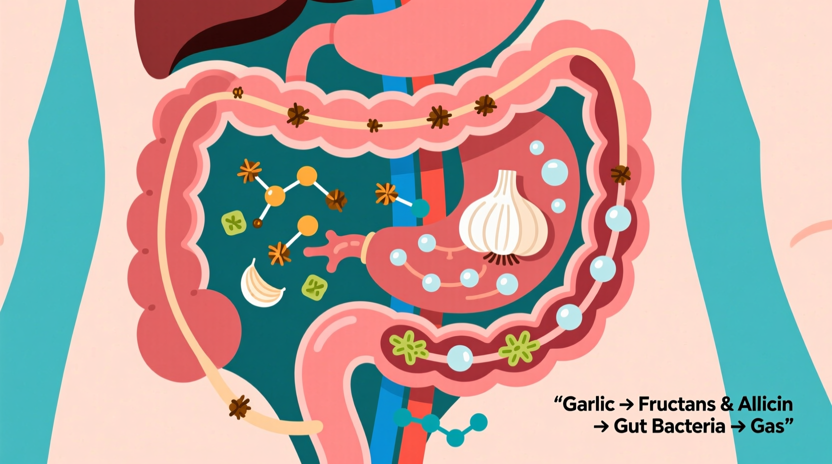 why does garlic make me gassy