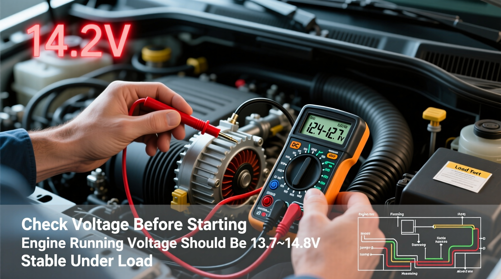 how do you test an alternator on a car