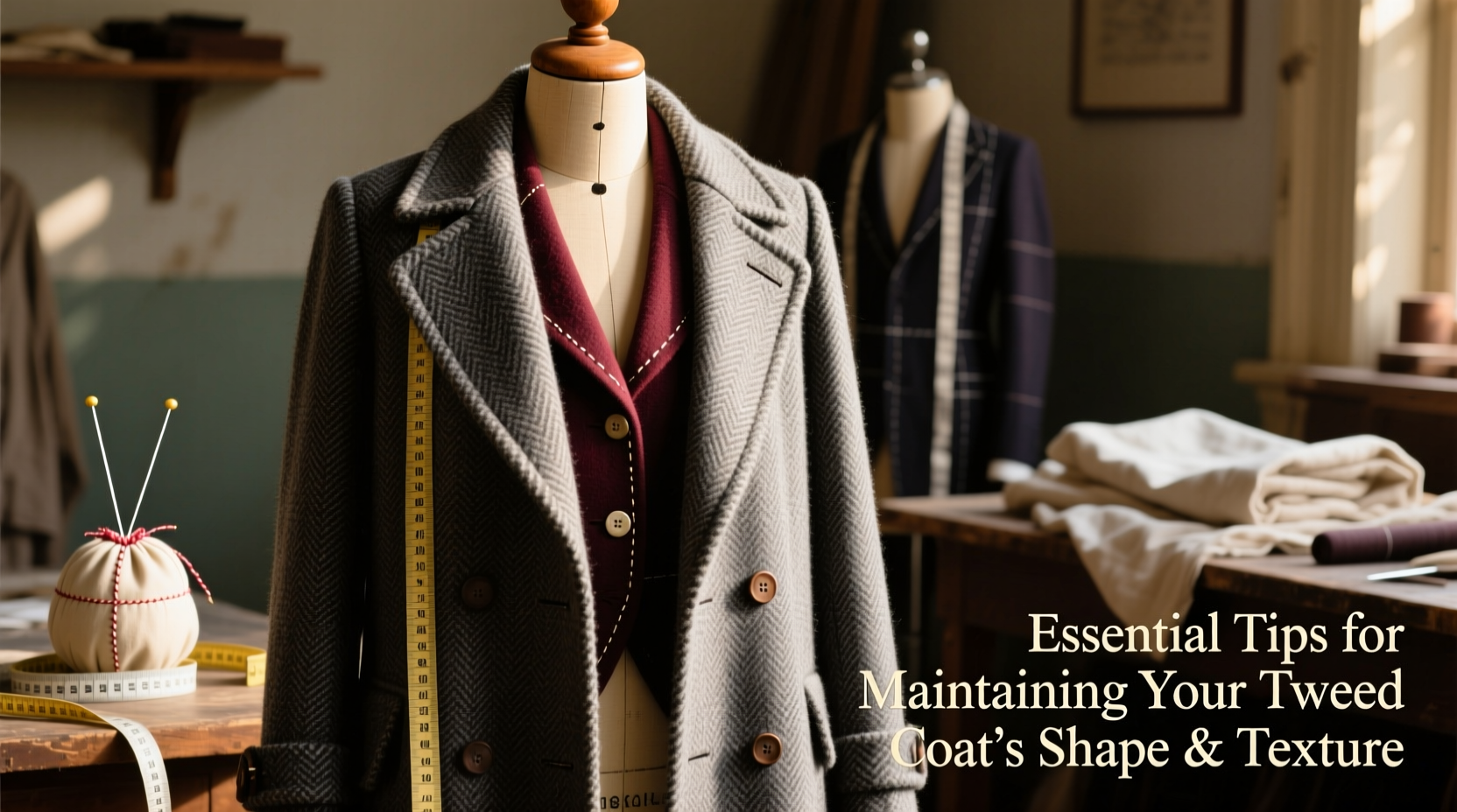 essential tips for maintaining your tweed coats shape and texture with confidence