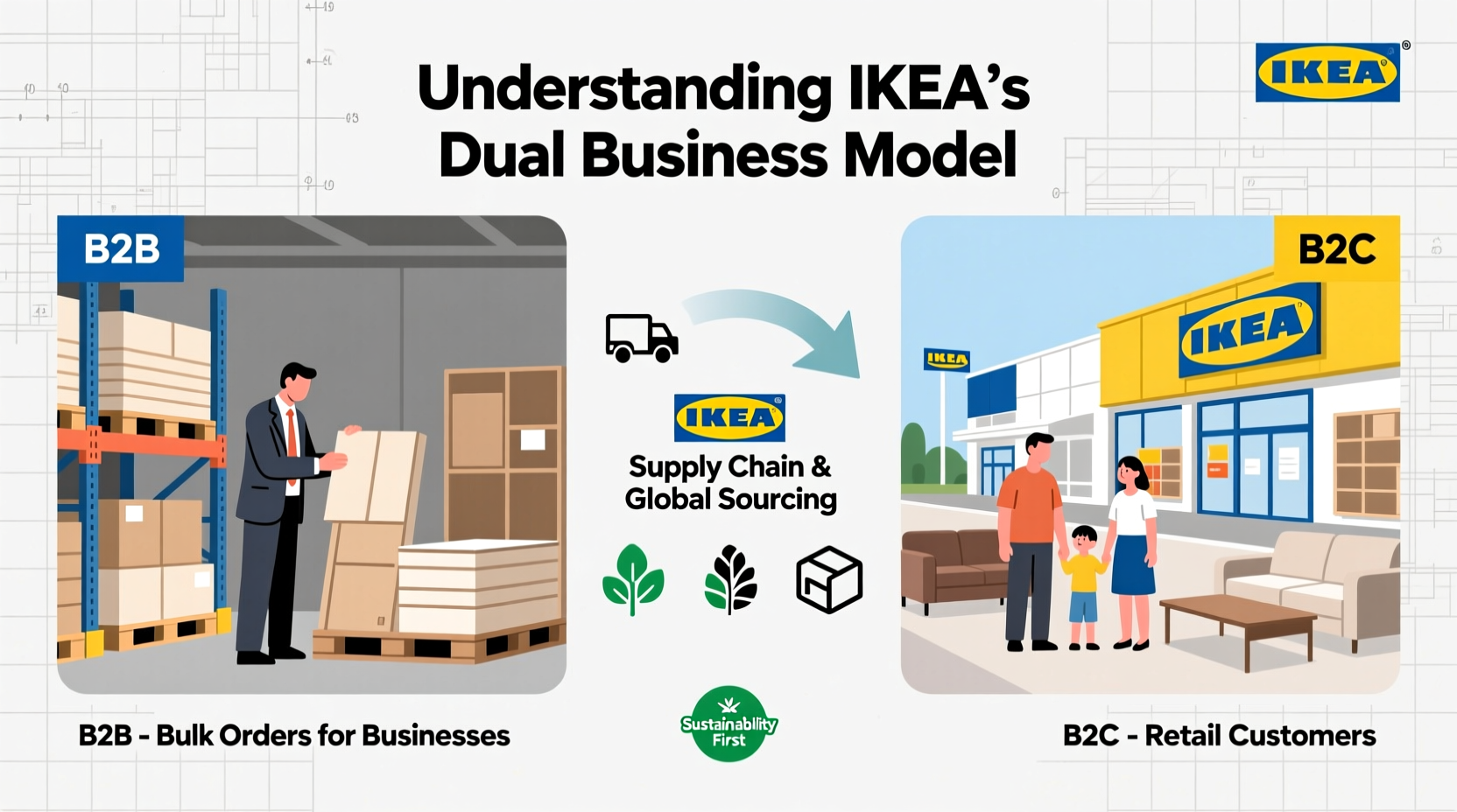 is ikea b2b or b2c