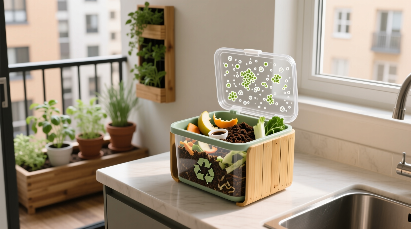 how to compost in your apartment