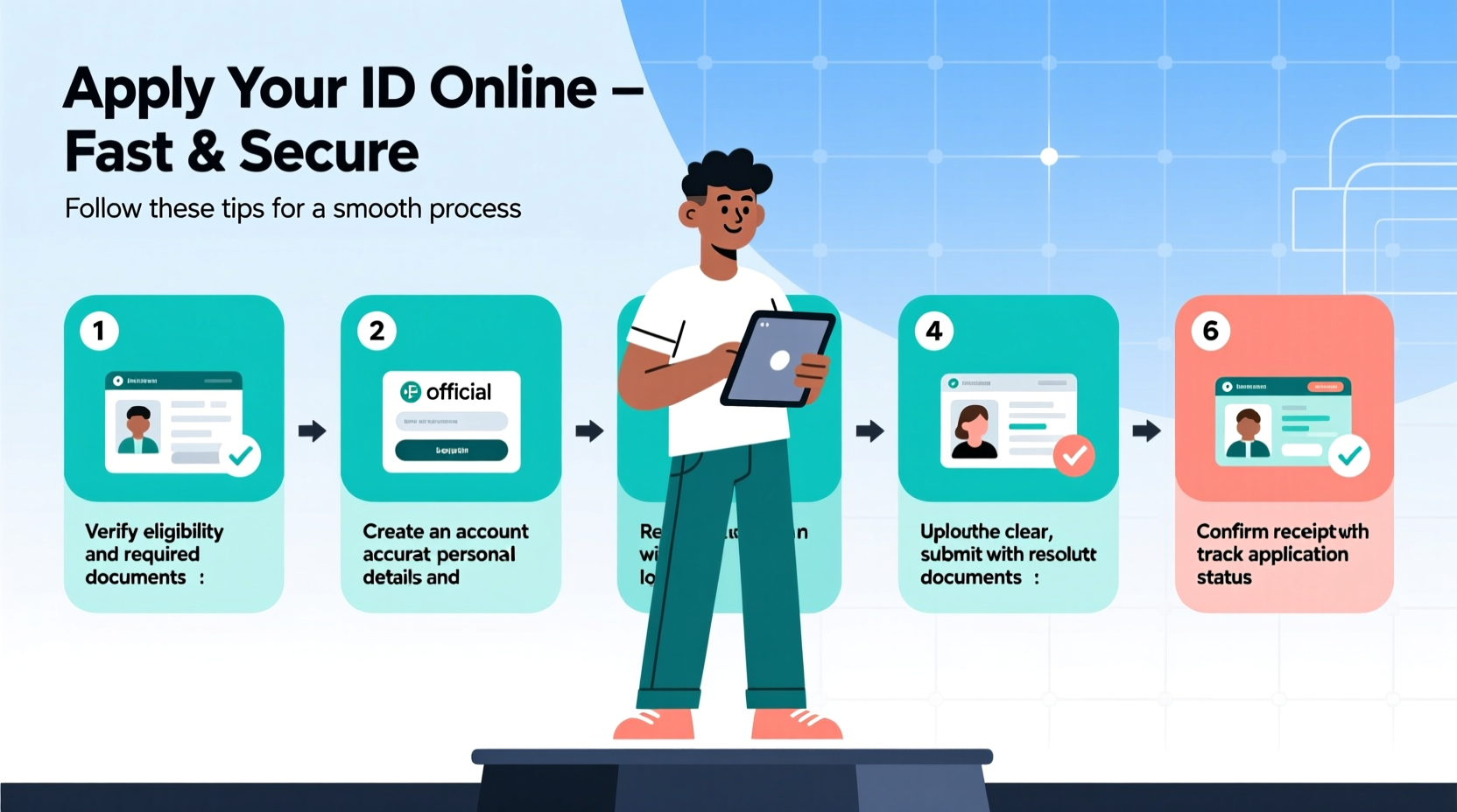 step by step guide to applying for your id online tips for a smooth and successful process