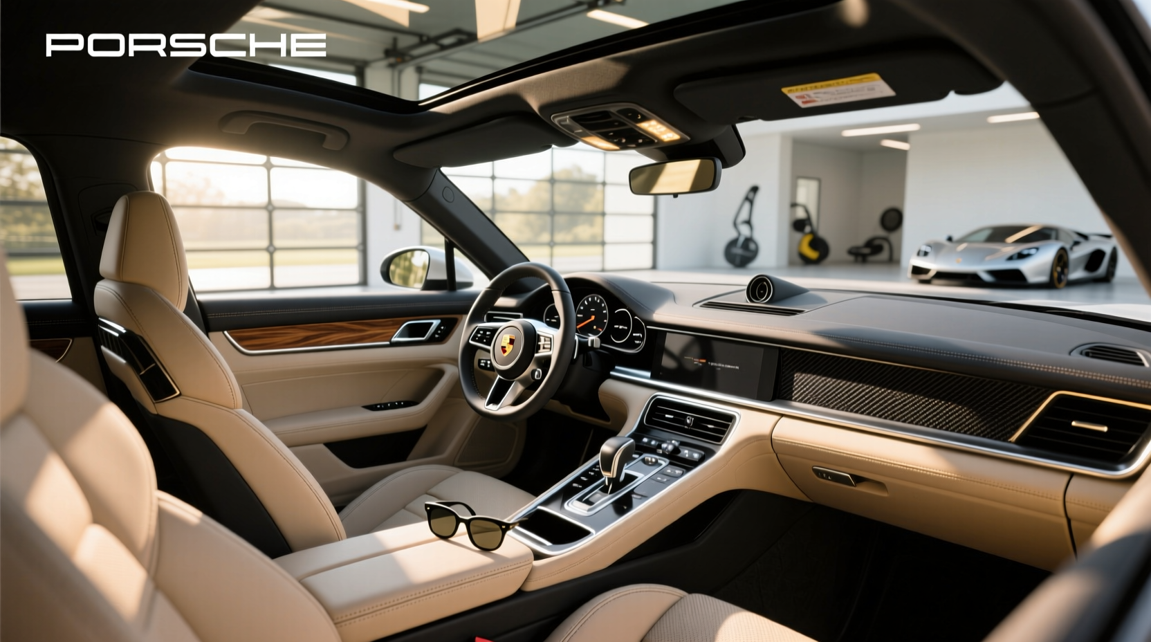 2025 panamera interior passenger screen guide