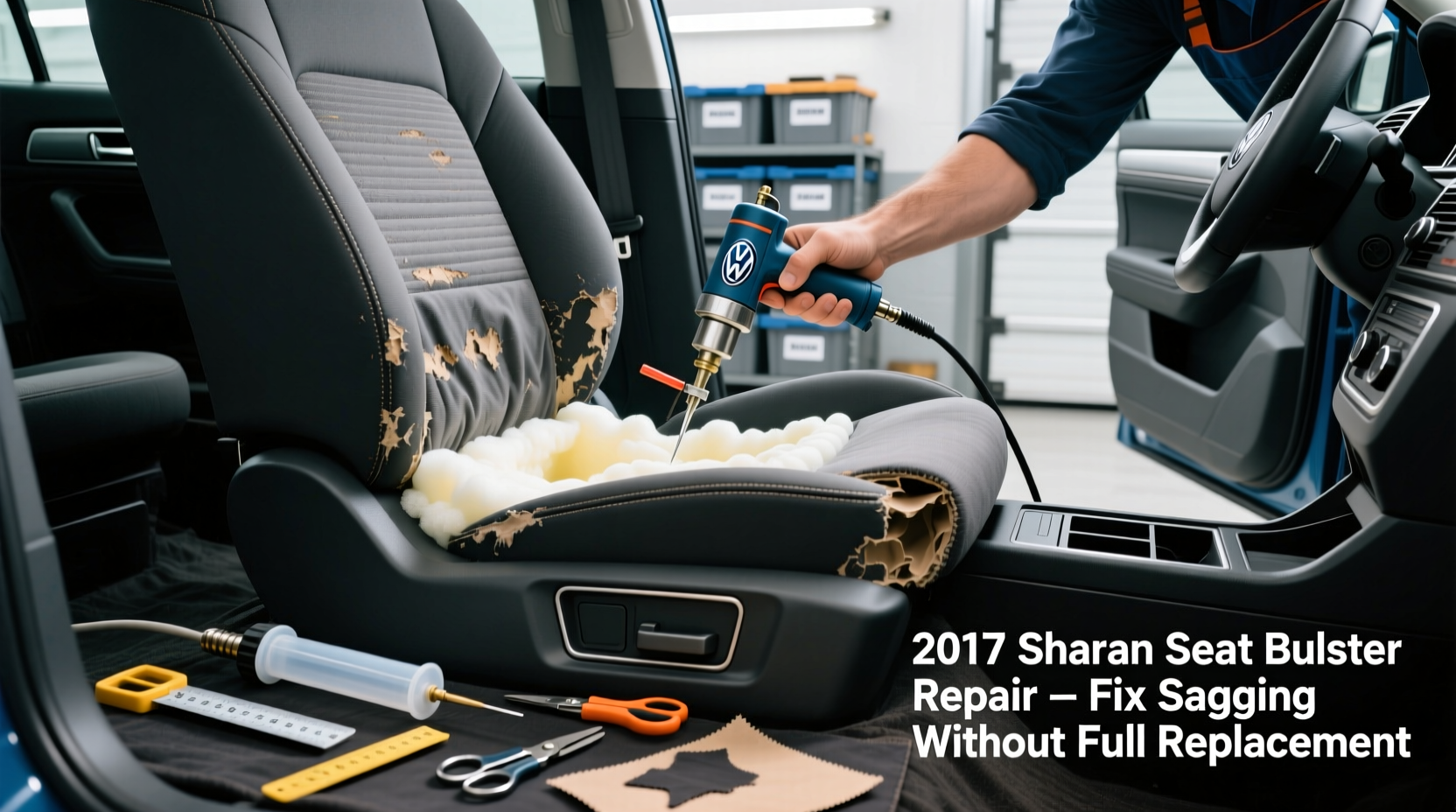 sharan 2017 seat bolster repair