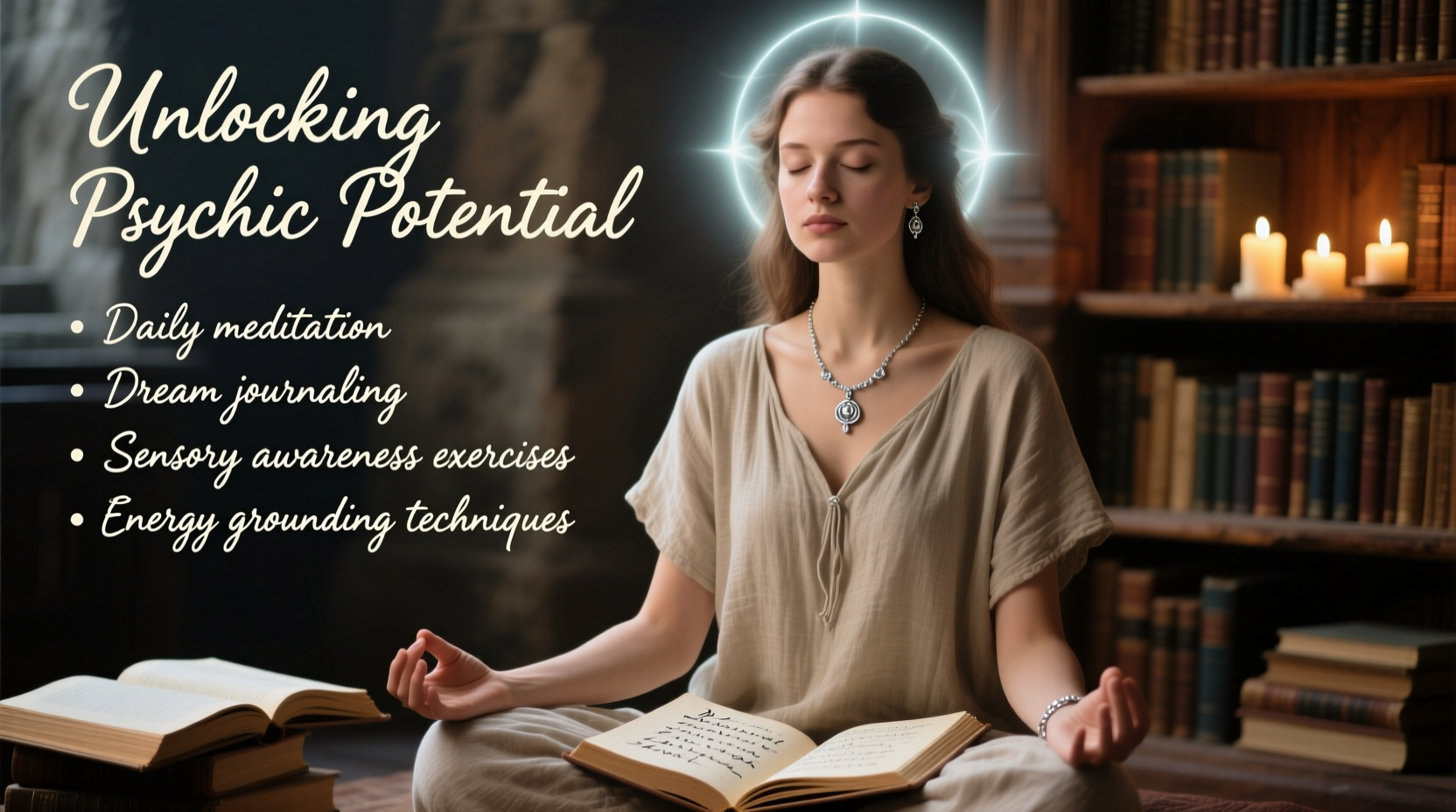 unlocking your psychic potential practical steps on how to be a medium and develop your intuition