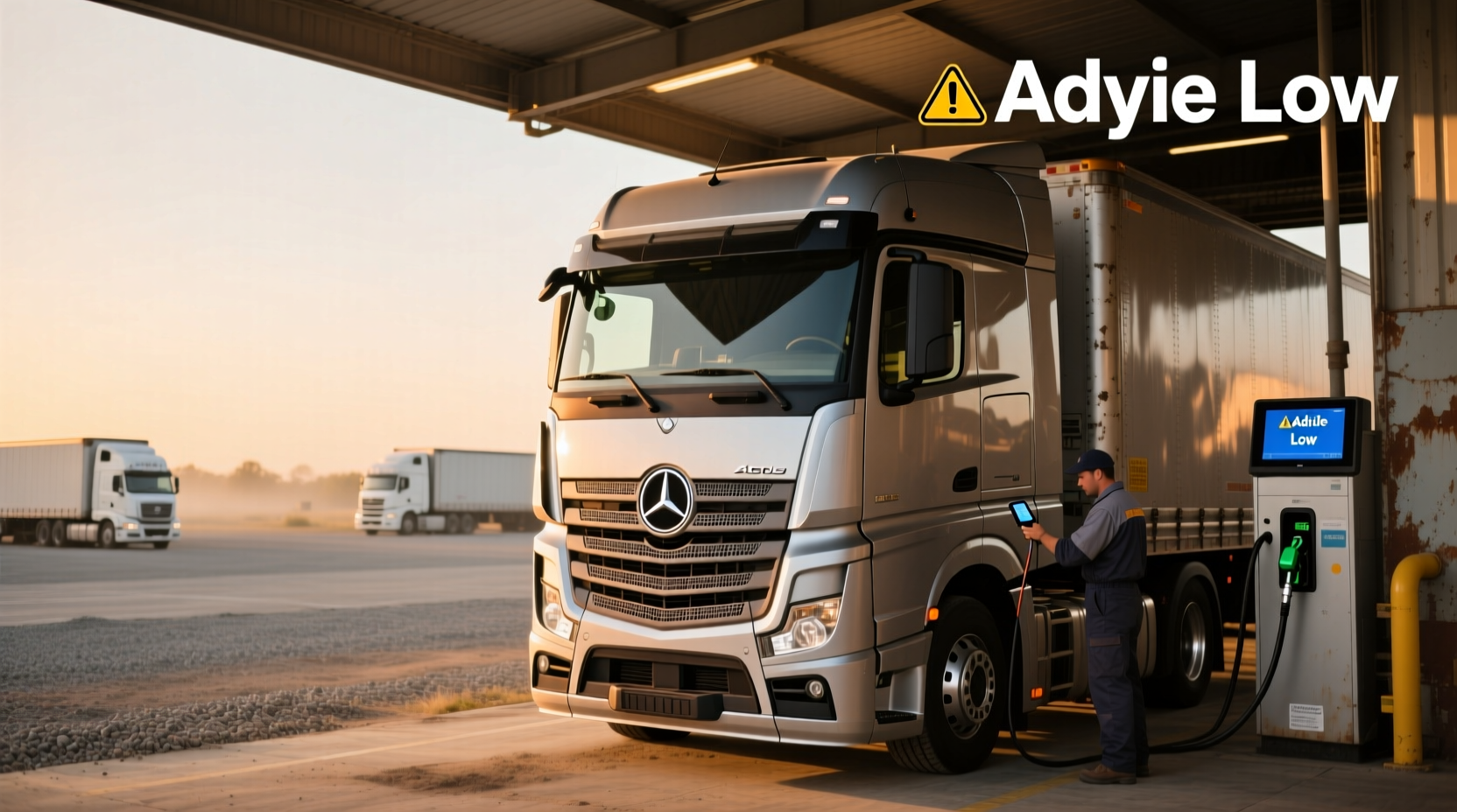 How to Choose AdBlue for Mercedes Actros: Driving Range After Warning