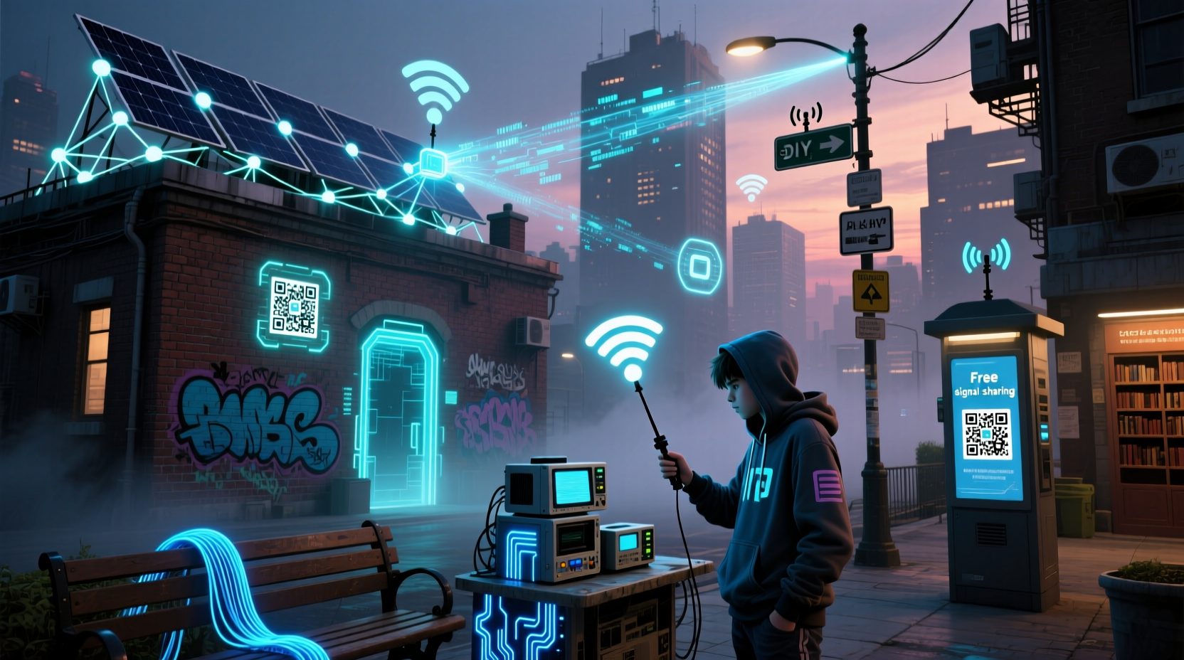 creative ways to access the internet without an official provider subscription