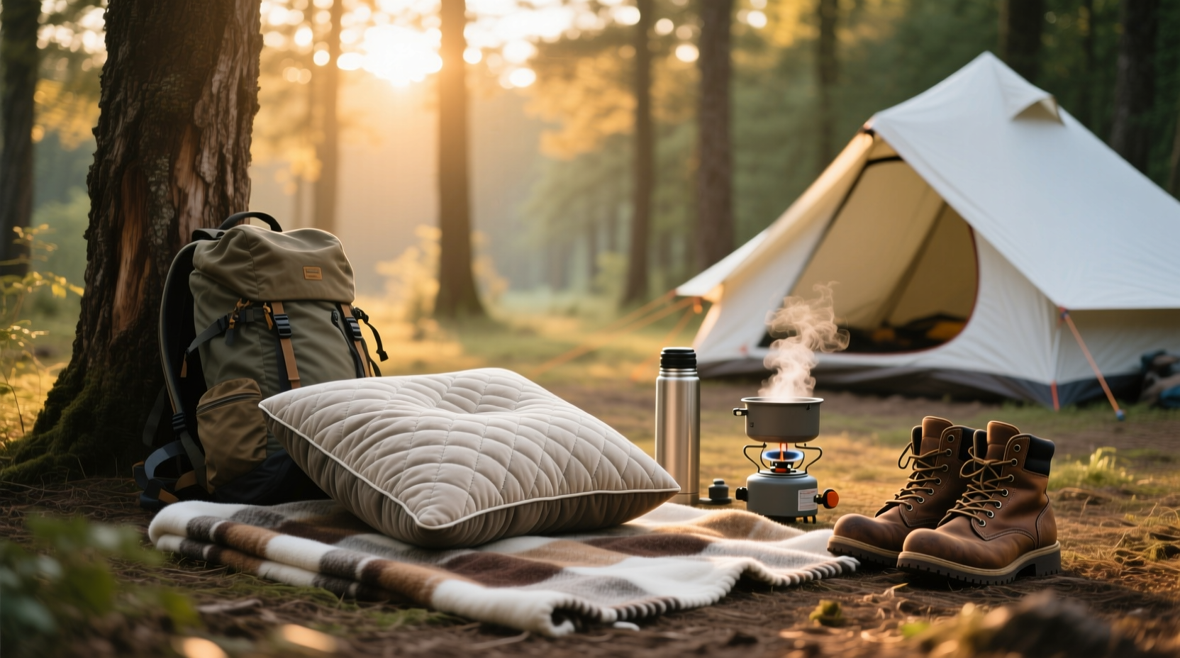 best camp pillows for comfort portability