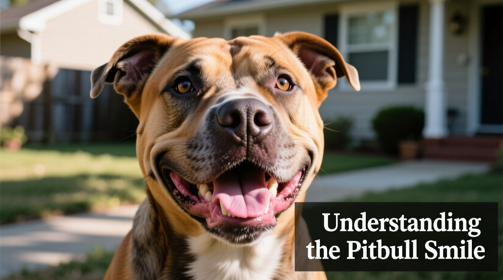 why do pitbulls smile understanding pitbull expressions