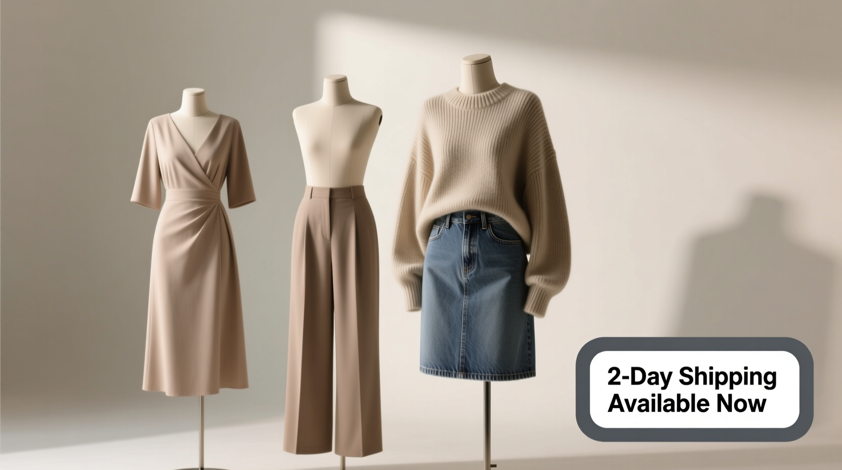 womens apparel 2 day shipping