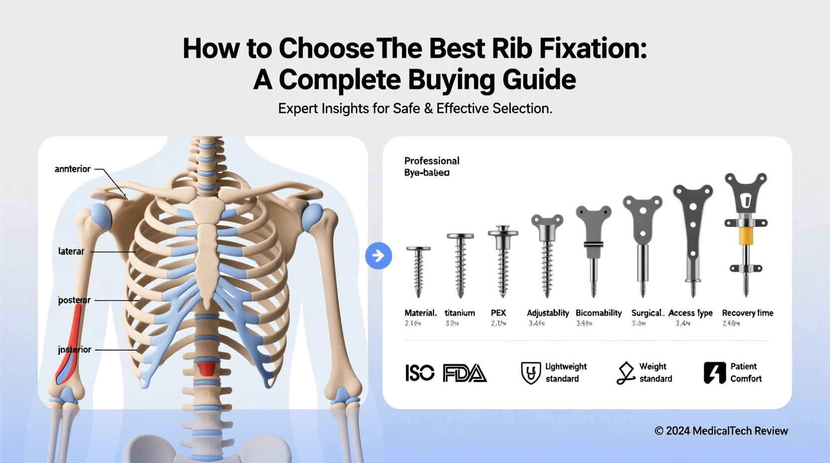 Operative Rib Fixation How to Choose the Best Rib Fixation Device: A Complete Buying Guide