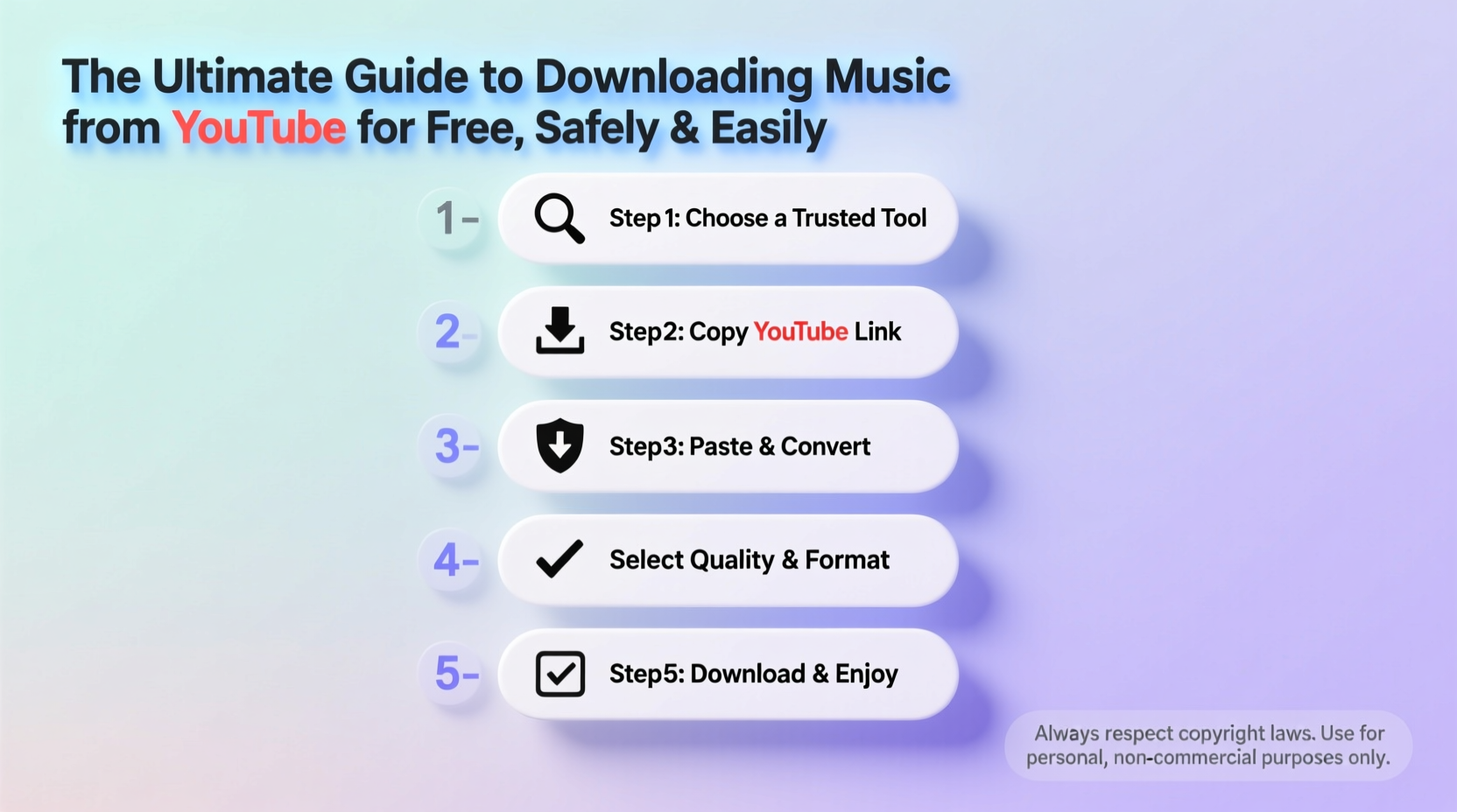 the ultimate guide to downloading music from youtube for free safely and easily