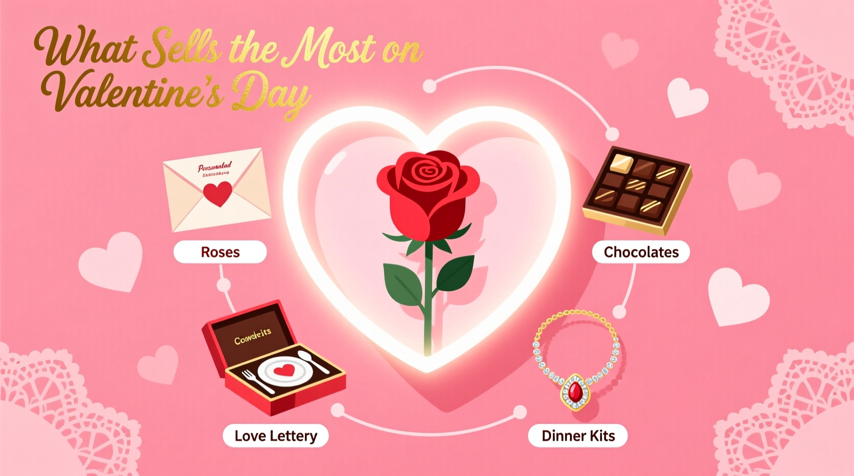 what sells the most on valentines day