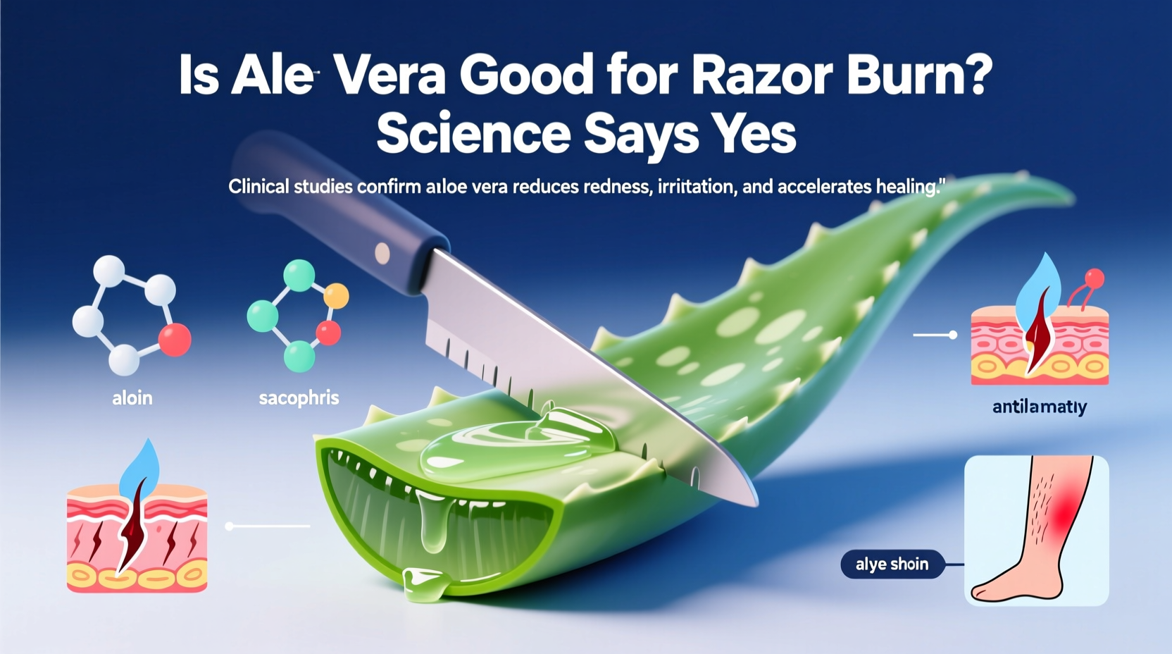 Is Aloe Vera Good for Razor Burn? Science Says Yes