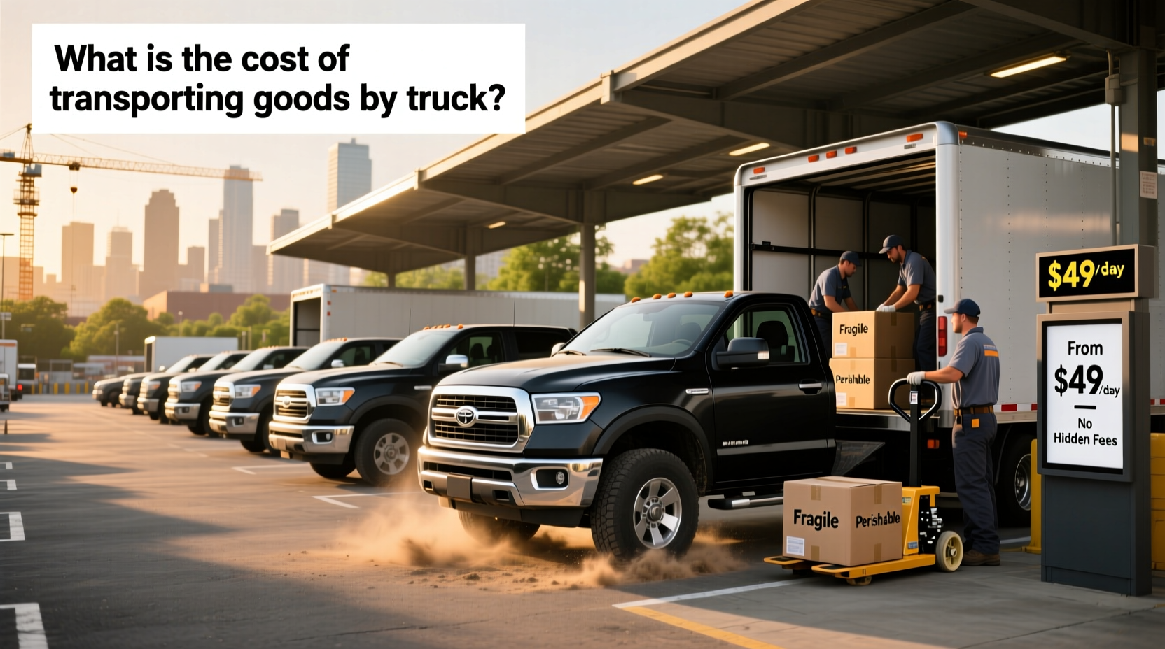 Rental Pickup Trucks Near Me: A Cost Comparison Guide