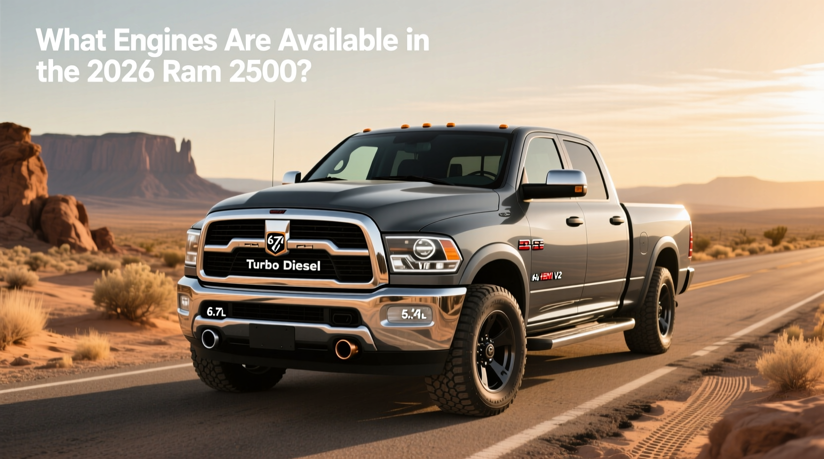 2026 Ram 2500 engine options guide