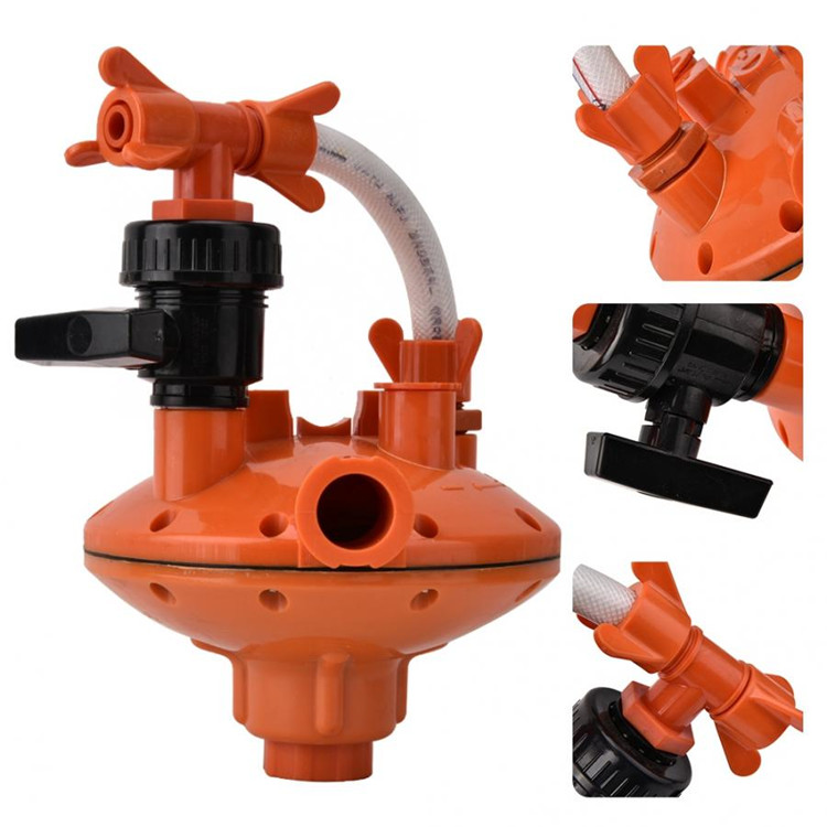 Chicken Layer Cage Pressure Reducing Regulator Valve Water Tank Poultry Water Line Pressure Regulator