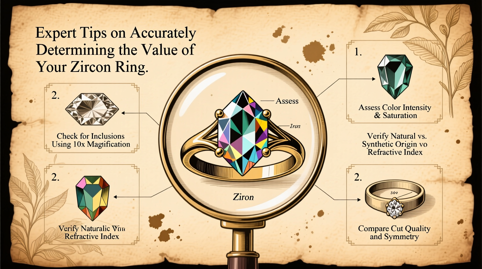 expert tips on how to accurately determine the value of your zircon ring