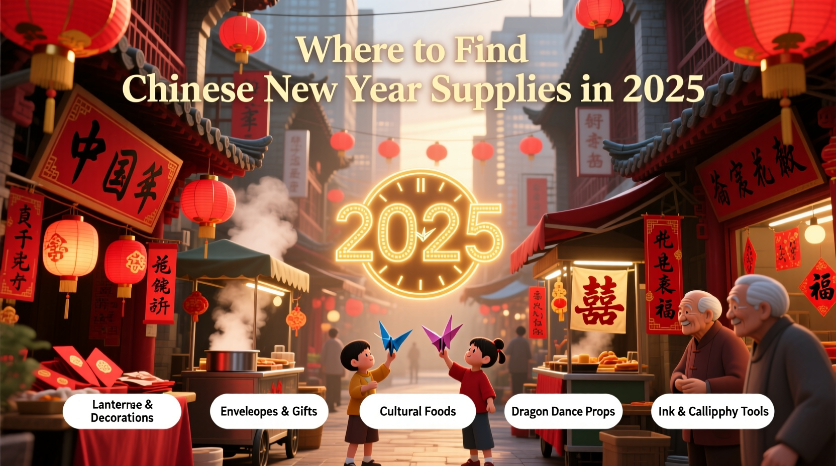Where to Find Chinese New Year Supplies in 2025