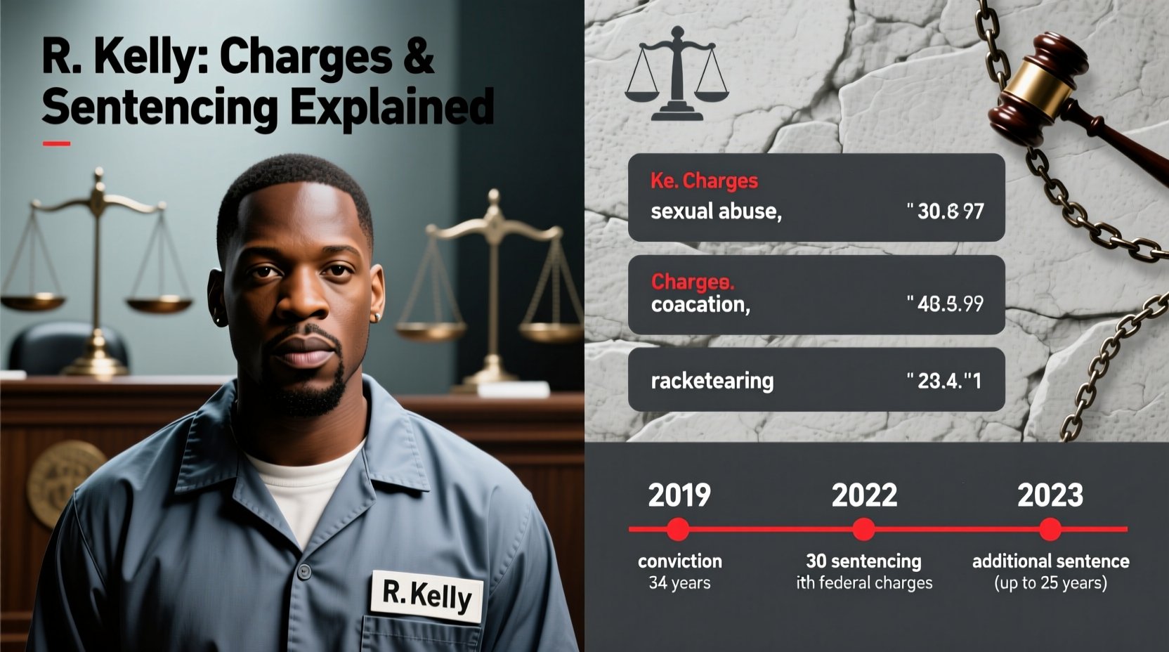 why is r kelly in prison charges and sentence explained